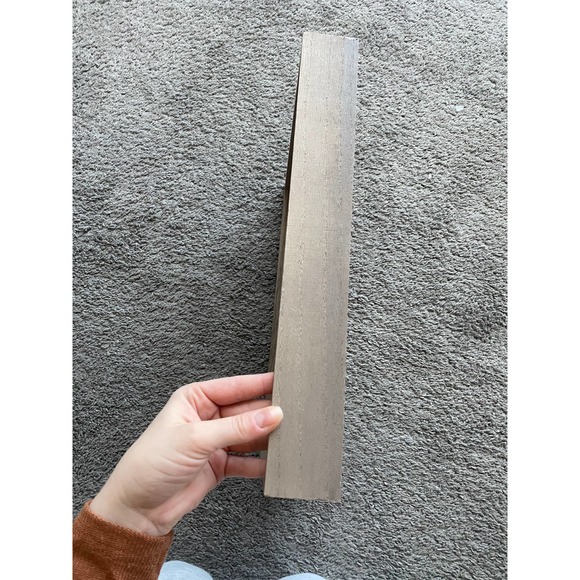 Decorative tray w/ black/white check pattern & "home sweet home", 15 in x 11 in - Picture 4 of 5